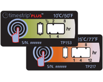 Timestrip Plus低温冷藏温度监测标签